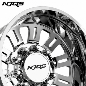 Jantes de luxe personnalisées NJQS Polishing pour RAM Ford 8/10 trous 8x180 8x200 8x165.110x225 22 24 26 28 30 pouces pour Ford 150 <span class=keywords><strong>250</strong></span> - Product Image 4
