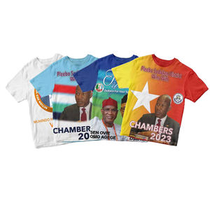 Gahumi T-shirt à la mode imprimé sur mesure T-shirt en polyester imprimé par sublimation de couleur unie - Product Image 4