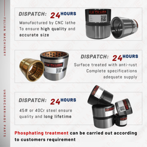 บุชชิ่งแขนเพลา VOE14550166สำหรับถังขุด EC480EL วอลโว่อะไหล่ OEM - Product Image 3