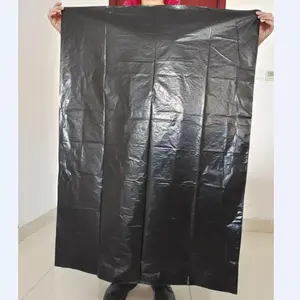13 गैलन 66*81cm 17.7mic थोक LDPE डिस्पोजेबल काले प्लास्टिक कचरा बैग बकवास के लिए पैकिंग