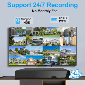 12MP 4K H.265 POE NVR 16CH PoE + 20ch LAN hỗ trợ SATA điện thoại truy cập từ xa CCTV Camera An Ninh hệ thống mạng Video Recorder - Product Image 6