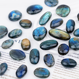 Vente en gros de cristal de polissage naturel de haute qualité <span class=keywords><strong>Labradorite</strong></span> pierre de palmier avec lumière arc-en-ciel pour cadeau - Product Image 2