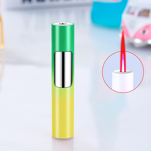 DEBANG Logo personnalisé et couleur briquet coupe-vent <span class=keywords><strong>bougie</strong></span> en alliage moderne et torche au butane briquets en gros en vrac - Product Image 3