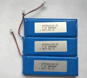 Más de 1000 Modelos, 700 en Stock, Precio de Fábrica, Batería de Litio de 7.4V 5534105-2S 2000mah Polímero, Precio de Fábrica al por Mayor - Product Image 4
