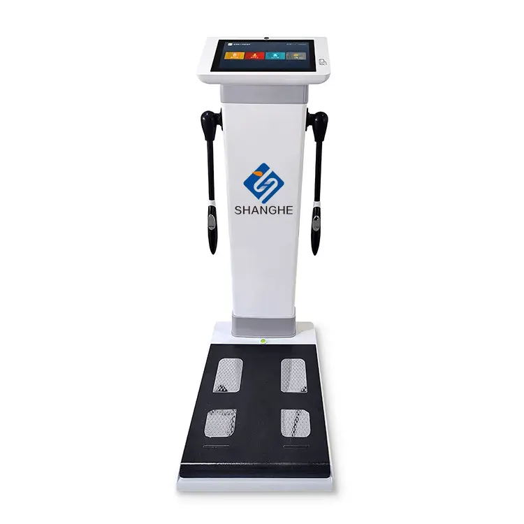 Analyseur professionnel de composition de forme physique de scanner du corps 3d avec l'imprimante dans l'analyseur de graisse corporelle