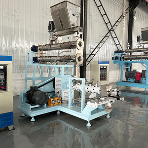 Nouvelle machine de fabrication d'aliments automatique flottants à double vis pour chiens chats poissons de grande capacité pour la production d'aliments pour animaux de compagnie - Product Image 3