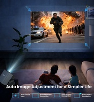 Proyector GTV con Licencia Oficial, Wifi, Smart TV, Juegos, 4K, 1080P, Inalámbrico para Teléfono Móvil, Hogar, Negocios, Educación, Reuniones