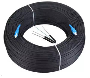 SC UPC Duplex Singlemode Extérieur Pré-Connectorisé FTTH Drop Cable Patch Cord <span class=keywords><strong>3G</strong></span> Network <span class=keywords><strong>100m</strong></span> Distance - Product Image 4