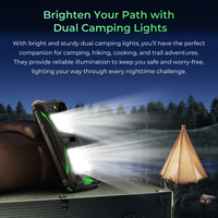 OUKITEL Dernier G5 Factory Direct Double Camping Lights Téléphone robuste 6300mAh IP68 Version mondiale 4GB 128GB Smartphone robuste