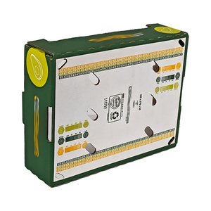 Kraft <span class=keywords><strong>carton</strong></span> sóng hiển thị các tông Trái cây đóng gói bao bì thực phẩm bơ hộp với biểu tượng tùy chỉnh cho các loại rau - Product Image 5