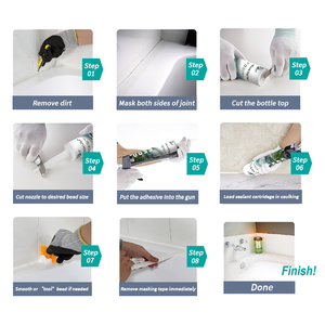 Xmh6600 Keo Dán Keo Siêu Kết Cấu Keo Silicone Trung Tính Đơn Vị Đơn Vị Để Hàn Kín Và Dán - Product Image 5