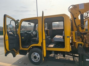 Grue télescopique professionnelle FAW à double cabine montée sur camion, 3 tonnes, 4 tonnes, pour services sur chantier - Product Image 4