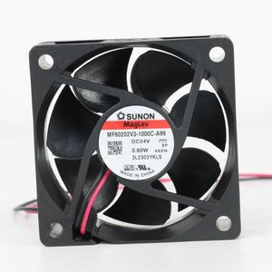 Ventilador Axial SUNON MF60202V3-1000C-A99 Eléctrico 60x60x20mm 24VDC 22mA 0.60W 3100RPM 16.5CFM con Rodamiento de Vapor para Gabinete e Inversor - Product Image 1