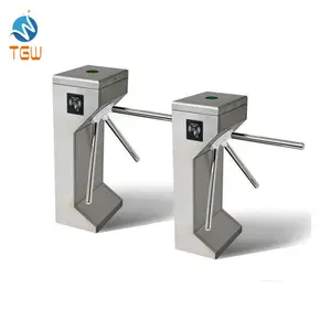 Automatic Tripod Turnstile Gate With Access Control Rfid Card And Finger Printer Tripod Turnstile Doors Turnstile Counter
