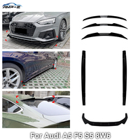 Kit carrosserie AMP-Z pour Audi A5 F5 S5 8W6 : Lame de pare-chocs avant et arrière, séparateur, jupes latérales, aileron arrière, diffuseur arrière