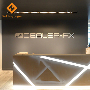 Laser Cut Metal Office Reception <strong>Sign</strong> Building Signage Beauty Salon Logo <strong>Wall</strong> <strong>Sign</strong> Custom Logo Letters Advertising Acrylic <strong>Sign</strong> - Product Image 4