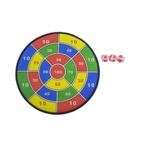 Jeu de fléchettes en tissu Soft Bull Scores Aim avec 3 boules collantes