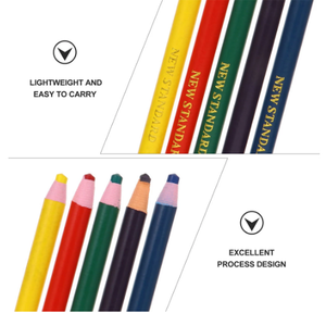 ดินสอขี้ผึ้งอัตโนมัติ12สี,ดินสอเขียนผิวหนังดินสอสีสำหรับการวาดสีที่เข้ากันได้ดินสอแบบดึงสำหรับใช้ในอุตสาหกรรม - Product Image 4