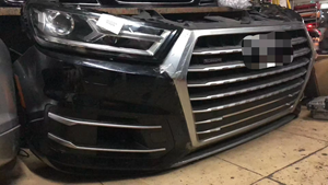 Conjunto de Parachoques Delantero Compatible con Audi Q7 40 TFSI, <span class=keywords><strong>45</strong></span> TFSI, <span class=keywords><strong>E</strong></span>-<span class=keywords><strong>tron</strong></span> Hybrid y SQ7, Modelos 2016-2019 - Product Image 2