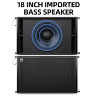 Bekboes Série P Bon Prix Professionnel Pro Audio Scène Concert Passif Dj Pa Système Line Array Haut-parleurs