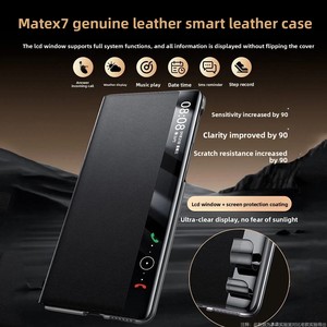 เคสโทรศัพท์มือถือ Mate X7 แบบหนัง ปิดแบบแม่เหล็ก ป้องกันการตกกระแทก เคสป้องกันสำหรับธุรกิจ Huawei X7 - Product Image 2