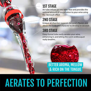 Mini aireador de aire portátil de lujo, aireador de vino, vertedor, gran oferta - Product Image 4