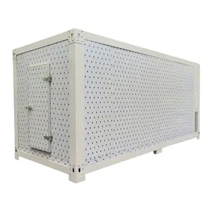 Chambre froide de 10 tonnes avec le matériel de réfrigération d'unité de compresseur