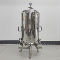 Logement lenticulaire modulaire de filtre de Profondeur-pile d'acier inoxydable de prix usine pour la cave et la brasserie
