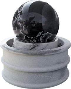 Fontaine d'eau en gros, fontaine de jardin d'eau, fontaine d'eau extérieure à boule roulante - Product Image 3