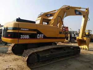 Excavatrice sur chenilles hydraulique Caterpillar d'occasion pour modèle 330BL, modèle 2008, 33 tonnes, capacité de la benne de 1,8 m, origine japonaise, moteur Caterpillar - Product Image 4