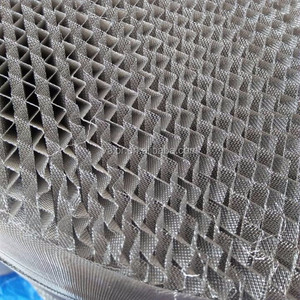 Piezas de máquina química de embalaje de Torre industrial estructurada de gasa de malla de alambre de Metal de acero inoxidable 316/304 - Product Image 2