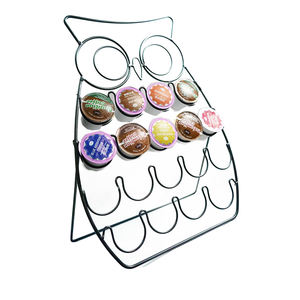 1 Soporte para Cápsulas <span class=keywords><strong>de</strong></span> Café <span class=keywords><strong>de</strong></span> Acero Inoxidable Negro, Ahorra Espacio, Organizador <span class=keywords><strong>de</strong></span> Barra con Dispensador <span class=keywords><strong>de</strong></span> Cápsulas - Product Image 3