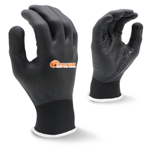 ENTE SAFETY Guantes de trabajo de inmersión completamente recubiertos 13G Nylon Espuma suave <span class=keywords><strong>PVC</strong></span> Nitrilo punteado Guantes de jardinería antideslizantes Protección de brazos y manos - Product Image 1