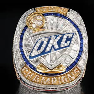 Hoge Kwaliteit 2025 Nieuwe Oklahoma City Thunder Mvp Basketbal Kampioenschap <span class=keywords><strong>Ring</strong></span> Fabriek Direct Hoge Kwaliteit Mode Mannen Legering <span class=keywords><strong>Ring</strong></span> - Product Image 2