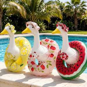 Bikini Clothing Lawn Porch 23 Goose <b>Ring</b> Outdoor Courtyard Swimming Pool Party Decoration - Product Image 1