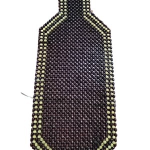 Massage <b>Cushion</b> Wooden Bead 46cm-134cm Breathable Back Support Car Seat <b>Pad</b> Summer Use - Product Image 3