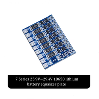3/4/5/6/7/8S 18650 batería de iones de litio módulo ecualizador de batería de polímero 11,1 ~ 33,6 V 8S carga