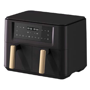 <span class=keywords><strong>Friteuse</strong></span> à air double Extra Large Taille familiale Double XL 9L <span class=keywords><strong>Sans</strong></span> <span class=keywords><strong>huile</strong></span> et faible en gras Cuisson saine <span class=keywords><strong>Acheter</strong></span> <span class=keywords><strong>une</strong></span> <span class=keywords><strong>friteuse</strong></span> à air - Product Image 3