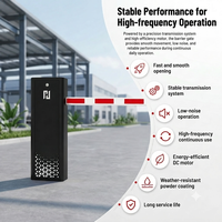 Système de paiement automatique pour parking, distributeur de cartes RFID, barrière de sécurité rétractable pour parking, étanche IP55, télécommande