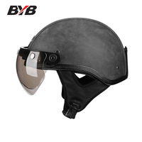 Casque Rétro Personnalisable Demi-Coque pour Moto et Vélo Électrique Taille MLXL – Best-Seller Transfrontalier Prince Cruiser