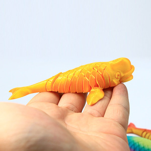 Modelo de Ballena Realista Impreso en 3D, Adorno Creativo de Plástico, Juguete Infantil Antiestrés para Pecera, de Proveedores Populares - Product Image 3