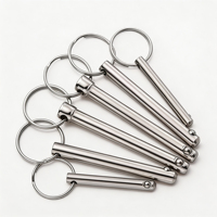 Goupille à dégagement rapide 1/4 pouce pour bimini avec anneau de traction à ressort à came, en acier inoxydable 316, quincaillerie marine pour bateau et yacht