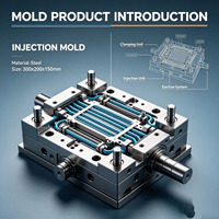 Moule de moulage sous pression personnalisé pour pièces en aluminium et en zinc, moule de moulage métallique durable, service de conception sur mesure