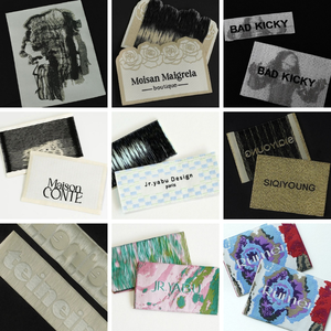 <span class=keywords><strong>Etichette</strong></span> Tessute Personalizzate ad Alta Densità con Logo Privato, Senza Ordine Minimo, <span class=keywords><strong>per</strong></span> Marchi di <span class=keywords><strong>Abbigliamento</strong></span> - Product Image 5