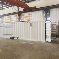 Système de traitement des eaux usées modulaire à commande PLC pour hôtels, complexes hôteliers et bâtiments commerciaux