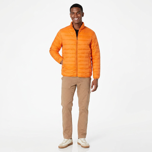 Faible MOQ Nouveautés Veste d'extérieur pour homme Manteau d'hiver de haute qualité en duvet de coton rembourré Veste matelassée confortable - Product Image 1