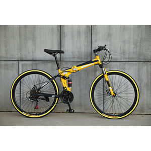 21 स्पीड एल्यूमीनियम मिश्र धातु पूर्ण शॉकप्रूफ फ्रेम डिस्क ब्रेक ब्रेक ब्रेक ब्रेक माउंटेन बाइक 26 इंच वयस्क साइकिल - Product Image 3