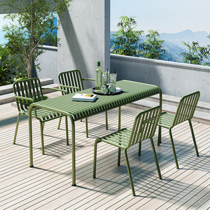 Leisure Garden Chairs Patio Outdoor Metal <b>Table</b> <b>and</b> Chairs <b>Set</b> Villa Courtyard Restaurant No Rust Dining <b>Table</b> <b>and</b> Chairs <b>Set</b> B0 - Product Image 1
