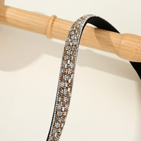 Corde en cristal Corde en strass Corde en strass pour sandale Accessoires de chaussures DIY