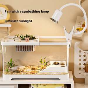 Venta al por Mayor de Fábrica: Kit de Acuario/<span class=keywords><strong>Tanque</strong></span> para Tortugas de Plástico Ecológico Grande con Diseño de Doble Capa Apilable - Product Image 2